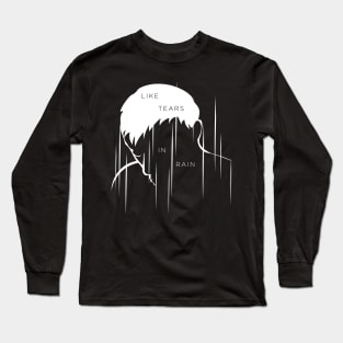 Rutger Batty Tears In Rain Long Sleeve T-Shirt